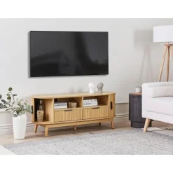 Leen Bakker SELAH - TV-meubel - Lichthout - MDF New