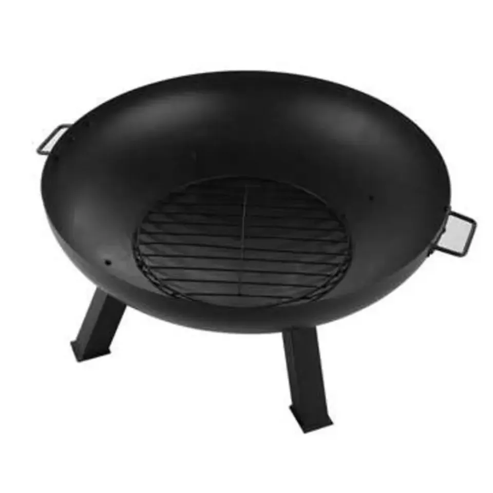 Beliani SEMPU - Vuurkorf - Zwart - Staal Best