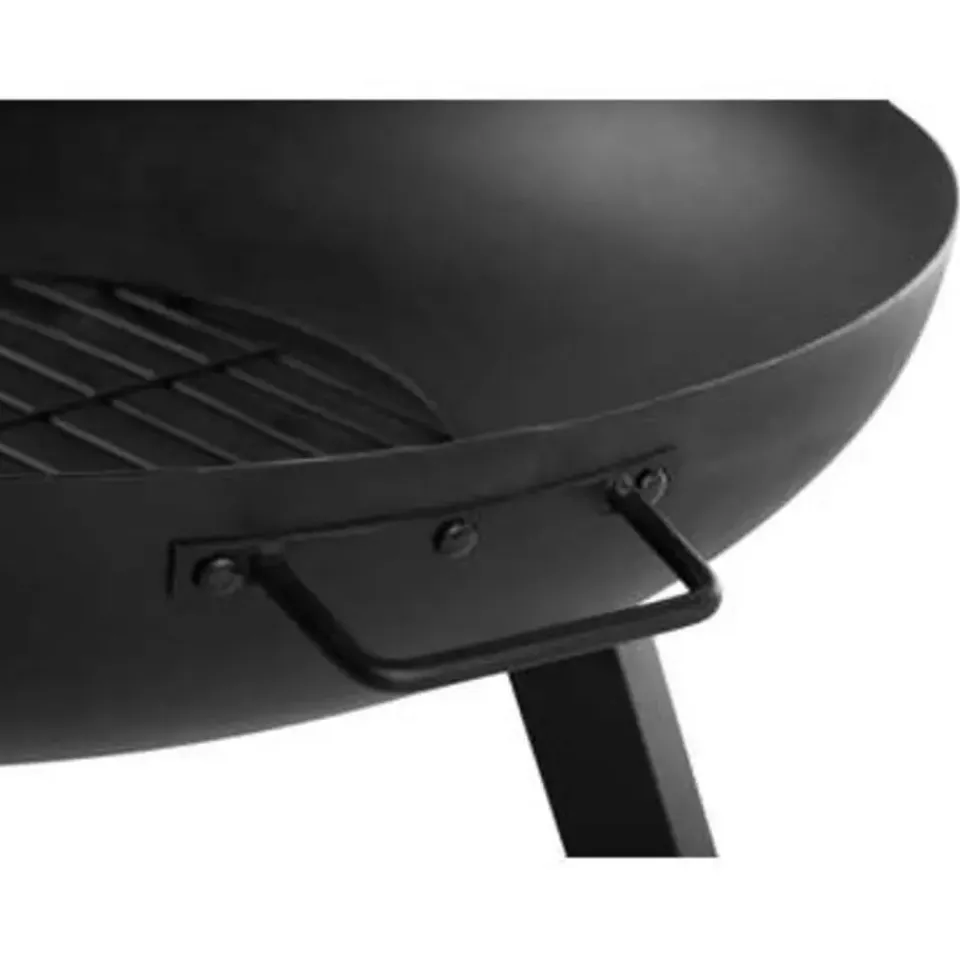 Beliani SEMPU - Vuurkorf - Zwart - Staal Best