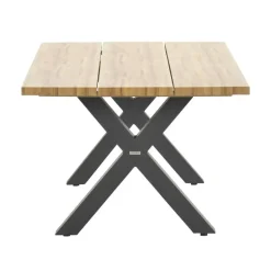 Garden Impressions Senja tuinset 5-delig - Zadar tuintafel 180x100 cm Discount