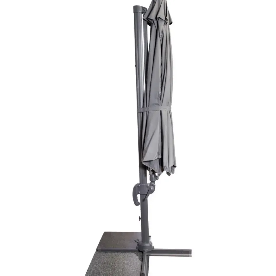 Merkloos Sens-Line - Barbados Parasol - Ø3,5m - Grijs