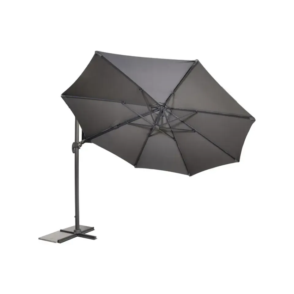 Merkloos Sens-Line - Barbados Parasol - Ø3,5m - Grijs