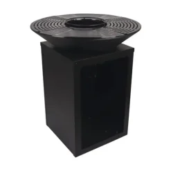 Sens-Line - Evi bbq firepit - 80x80x92cm - Zwart Clearance