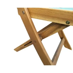 Sens-Line - Lanzarote Bistro Set - Hout - Groen Clearance