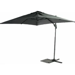 Sens-Line Honolulu zweefparasol vierkant - 250x250 cm - Antraciet Outlet