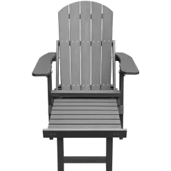 Sens-Line Montreal relax tuinstoel - HIPS kunststof - Grijs Hot