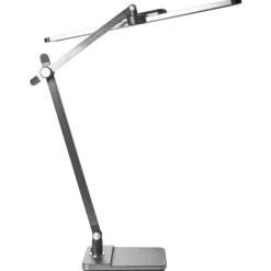 Leen Bakker SERPENS - Bureaulamp LED - Grijs - Synthetisch materiaal New