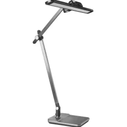 Leen Bakker SERPENS - Bureaulamp LED - Grijs - Synthetisch materiaal New
