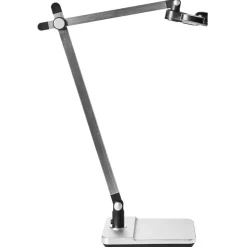 Leen Bakker SERPENS - Bureaulamp LED - Zilver - Synthetisch materiaal New