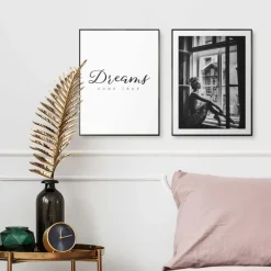 Reinders Set poster met lijst - Ballerina New