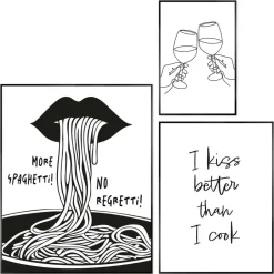 Reinders Set poster met lijst - Italiaans diner Sale