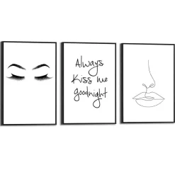 Reinders Set poster met lijst - Kus 2 New