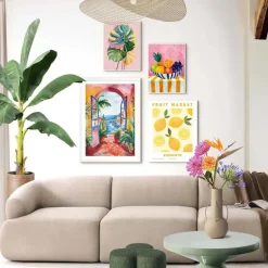 Reinders Set poster met lijst - Zomer in huis Outlet