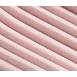 Merkloos Set van 50 fluwelen Kledinghangers met Anti-Slip, Roze Hangers met Gouden Haak