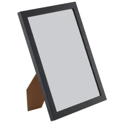 Merkloos Set van 2 Fotokaders - A4 formaat - Foto Lijsten in MDF Hout - Zwart Sale