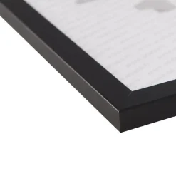 Merkloos Set van 2 Madison Fotokaders - 30x40 cm - Foto Lijsten in MDF Hout - Zwart Outlet