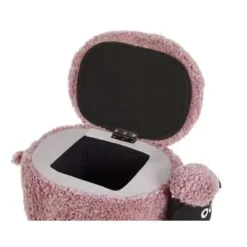 Beliani SHEEP - Hocker - Roze - Polyester Online