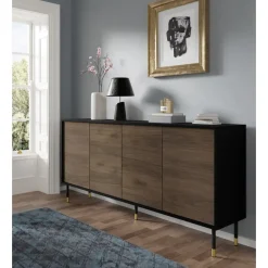 Homlando SHERWOOD dressoir 4D 180 cm catania eiken Best