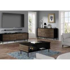 Homlando SHERWOOD dressoir 4D 180 cm catania eiken Best