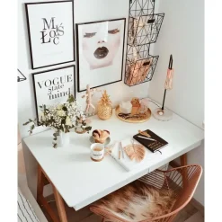 Beliani SHESLAY - Bureau - Wit - MDF Online