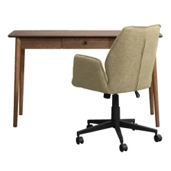 Leen Bakker Sidetable Siena - walnoot -79x130x45 cm Clearance