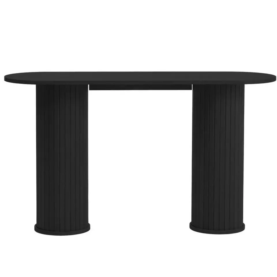 Giga Living Sidetable Zwart Eikenhout - 130x40x75cm - Nola