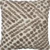 Leen Bakker Sierkussen Damian - taupe - 45x45 cm Best
