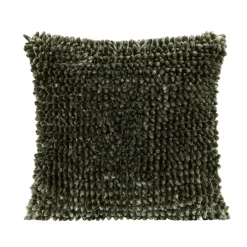 Leen Bakker Sierkussen Gabriel - donkergroen - 45x45 cm