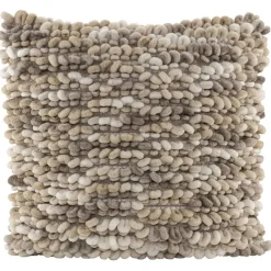 Leen Bakker Sierkussen Iep - beige/zand - 45x45 cm Hot