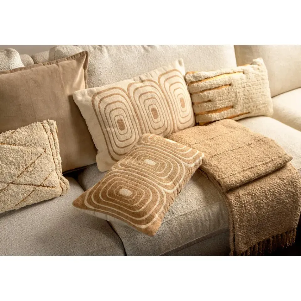 Dutch Decor Sierkussen Jizza - Tofu - 30x50 cm Best