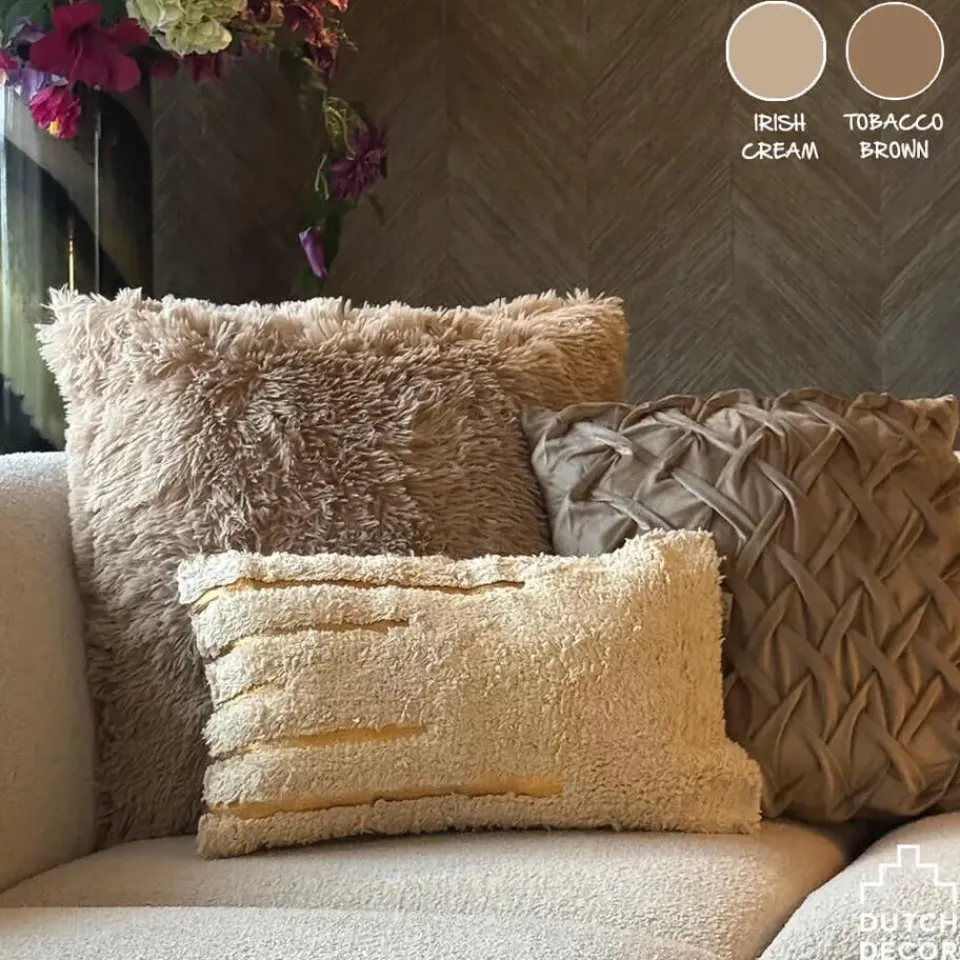 Dutch Decor Sierkussen Jizza - Tofu - 30x50 cm Best