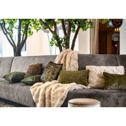 Sierkussen.nl Sierkussen Lewy - Military Olive - 30x50 cm Outlet