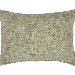 Leen Bakker Sierkussen Lily - groen/goud - 35x50 cm Best