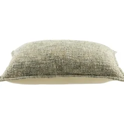 Leen Bakker Sierkussen Lily - groen/goud - 35x50 cm Best