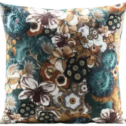 Leen Bakker Sierkussen Lois - petrol - 45x45 cm Discount