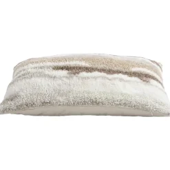 Leen Bakker Sierkussen Manda - off-white/ zand - 30x50 cm Outlet