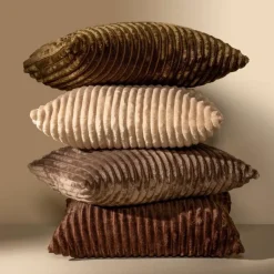 Sierkussen.nl Sierkussen Mart - Tobacco Brown - 45x45 cm Online