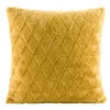 Leen Bakker Sierkussen Nynke - okergeel - 45x45 cm New