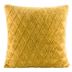 Leen Bakker Sierkussen Nynke - okergeel - 45x45 cm New