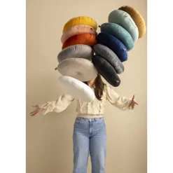 Sierkussen.nl Sierkussen Olly - Snow White - Ø40 cm