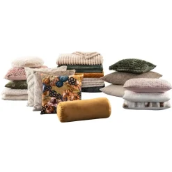 Leen Bakker Sierkussen Suze - okergeel - 45x45 cm Discount