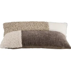 Leen Bakker Sierkussen Twan - zand/ecru - 30x50 cm Discount