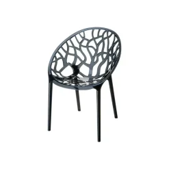 Siesta Exclusive Siesta Crystal stapelbare stoel - Black Transparant Hot
