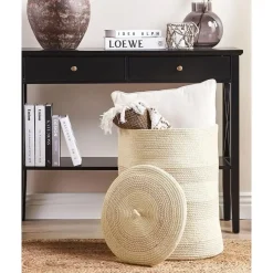 Beliani SILOPI - Mand - Beige - Katoen Online