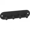 SIRO Kapstok - 4 ophang haken - metaal - mat zwart - 11 x 21 cm Hot
