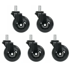 IVOL Skate wieltjes voor bureaustoel - Set van 5 stuks Online