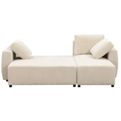 Leen Bakker Slaapbank Novara - ecru - 85x230x155 cm Sale