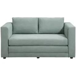 Leen Bakker Slaapbank Sirena - mint - 72x139x69 cm