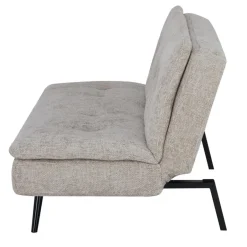 Giga Meubel Slaapbank 3-Zits - Beige Stof - Zithoogte 41cm - 179x87x80cm - Olive Outlet