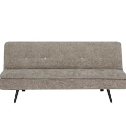 Giga Meubel Slaapbank 3-Zits - Taupe Stof - Zithoogte 41cm - 179x87x80cm - Olive Best